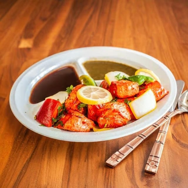 Achari Chicken Tikka.
