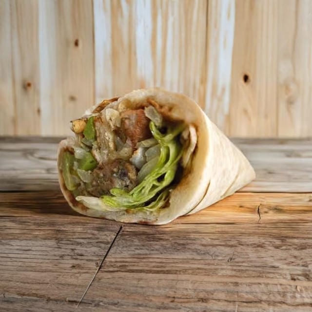 Seekh Kabab Wrap.