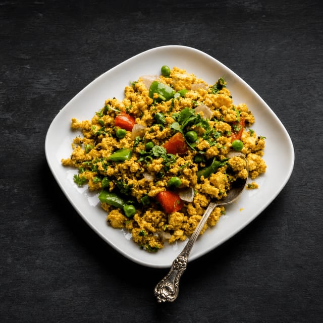 Paneer Bhurji.