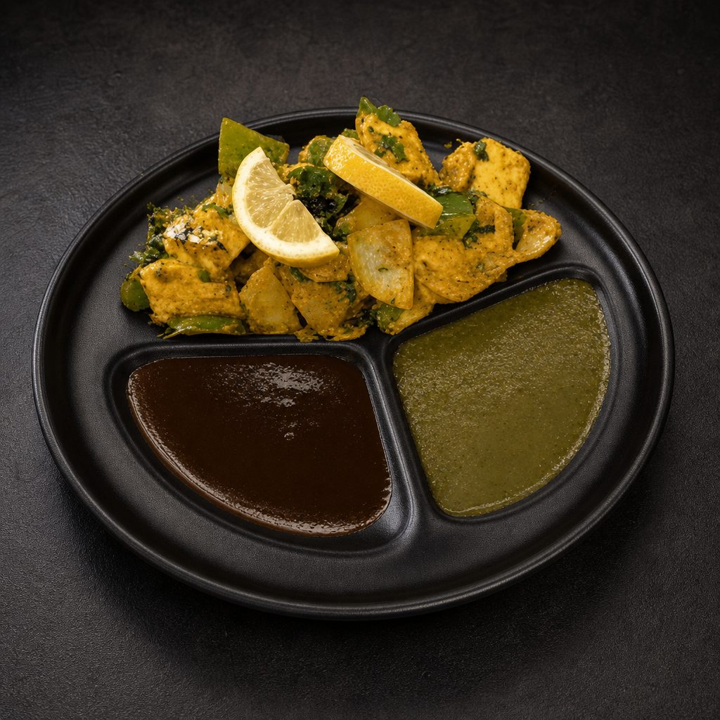 Malai Paneer Tikka.