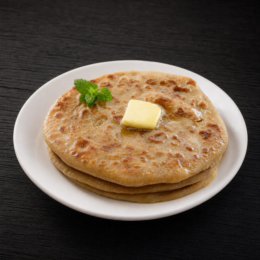 Aloo & Onion Paratha.