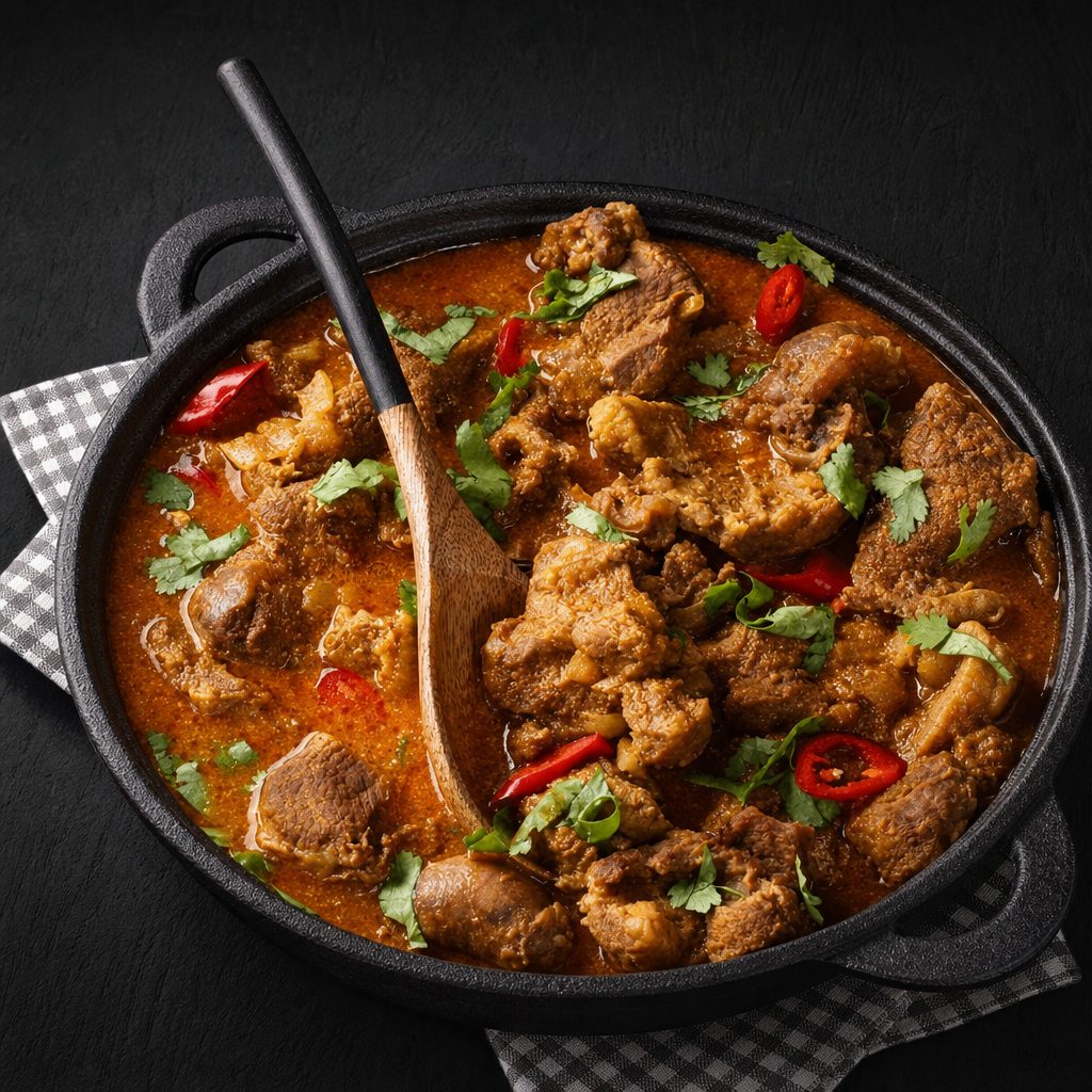 Lamb Karahi.