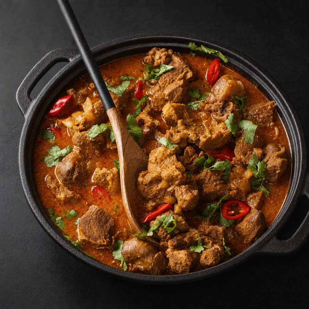 Lamb Kadai.