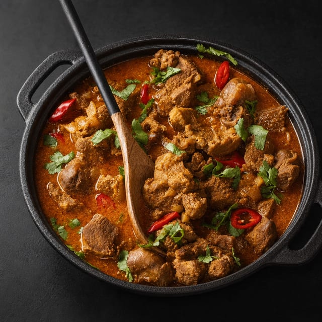 Lamb Kadai.