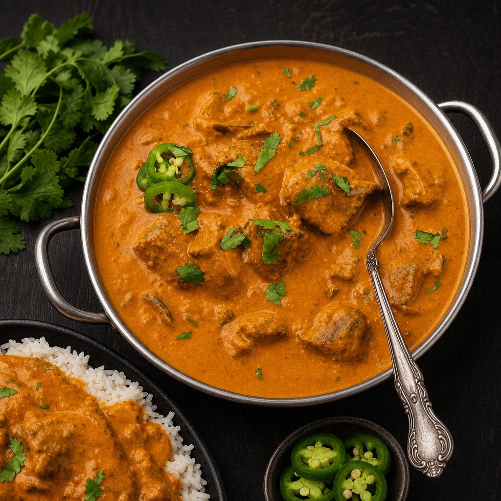Lamb Tikka Masala.