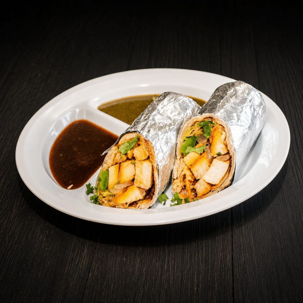 Chicken Tikka Wrap.
