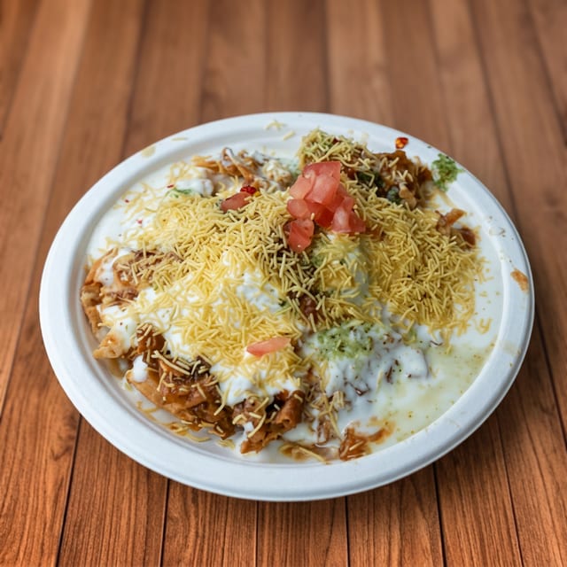 Dahi Papdi Chaat.