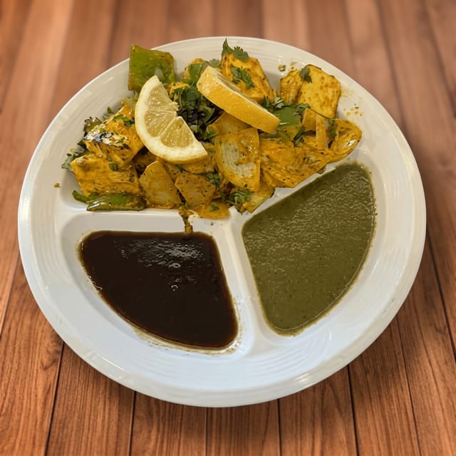 Malai Paneer Tikka.
