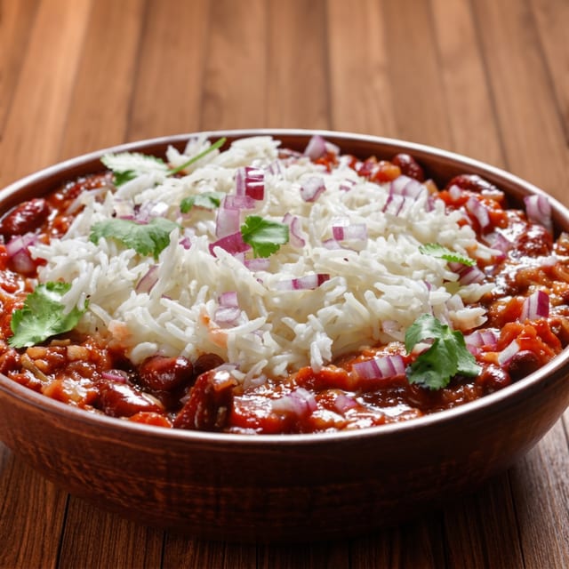 Rajmah Chawal.