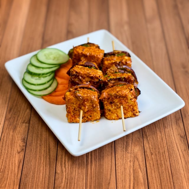 Achari Paneer Tikka.