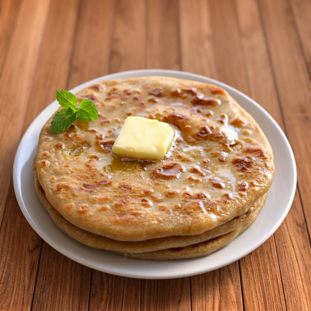 Aloo & Onion Paratha.