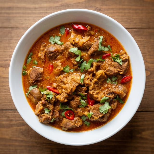 Lamb Kadai.