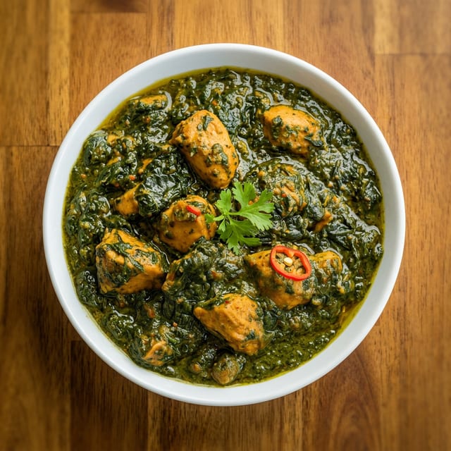Chicken Sagwala.