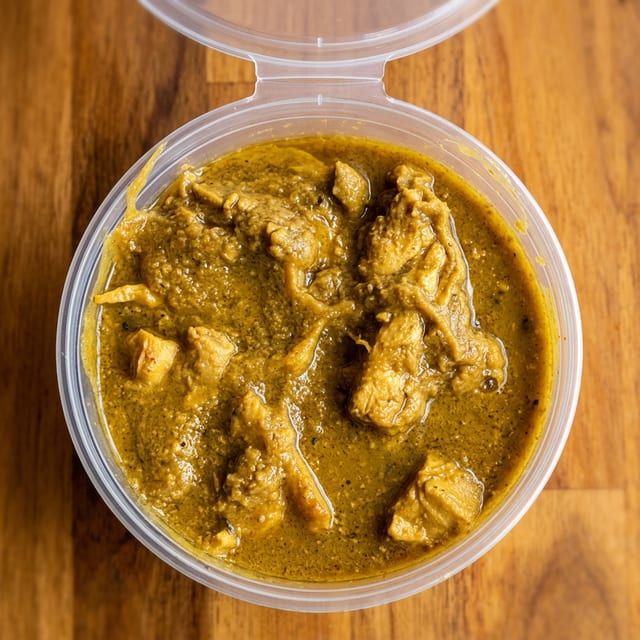 Shrimp Vindaloo.