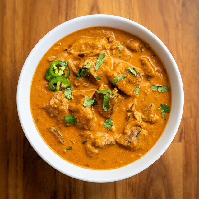 Lamb Tikka Masala.