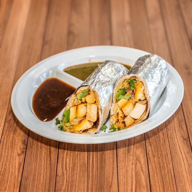 Chicken Tikka Wrap.