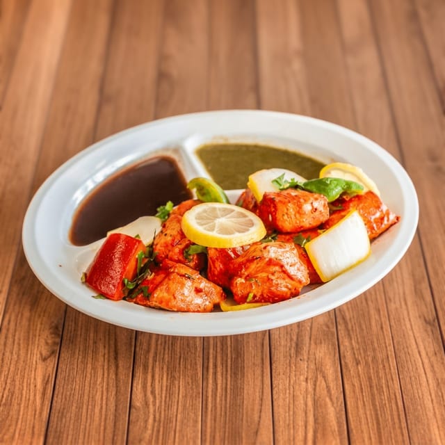 Achari Chicken Tikka.